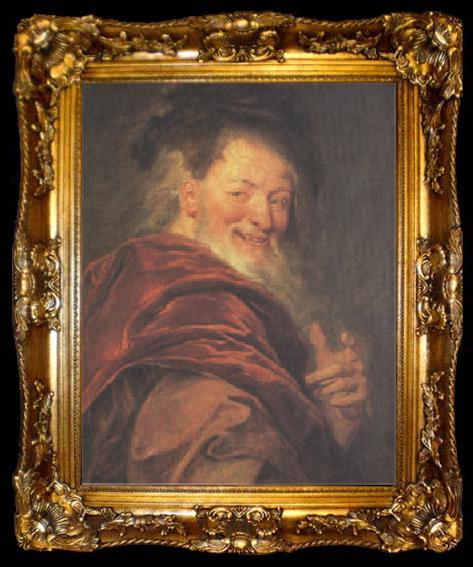 framed  Antoine Coypel Democritus (mk05), ta009-2
